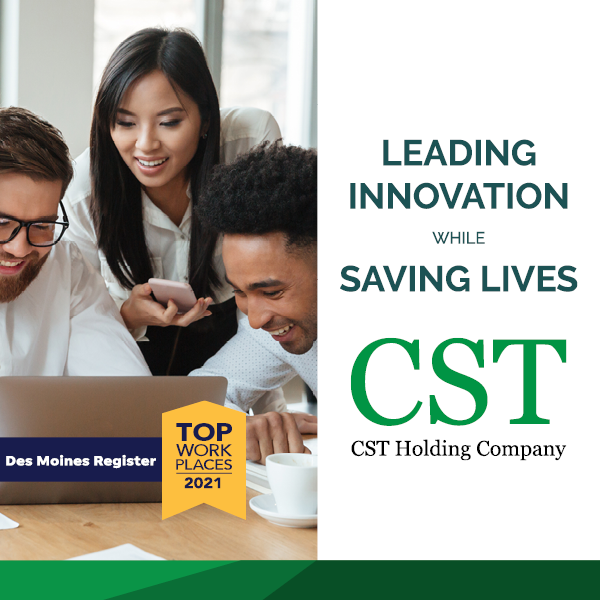 Intoxalock’s Holding Company CST Named One of Iowa’s Top Workplaces